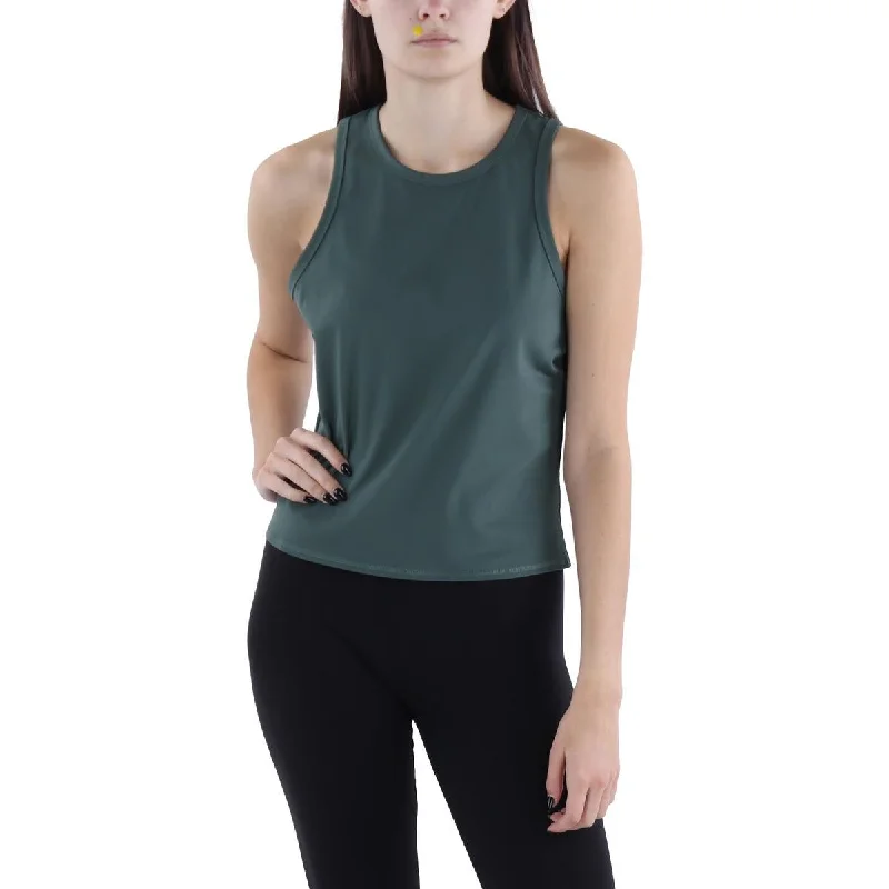 Women's Functional Outdoor Garments Womens Sleeveless Fitness Crop Top