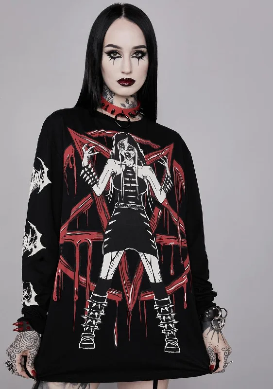 Outlet Clothing Miss Hellraiser Graphic Tee