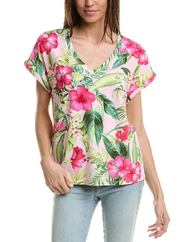 Women's Athletic Outfit Tommy Bahama Kauai Grand Villa V-Neck T-Shirt