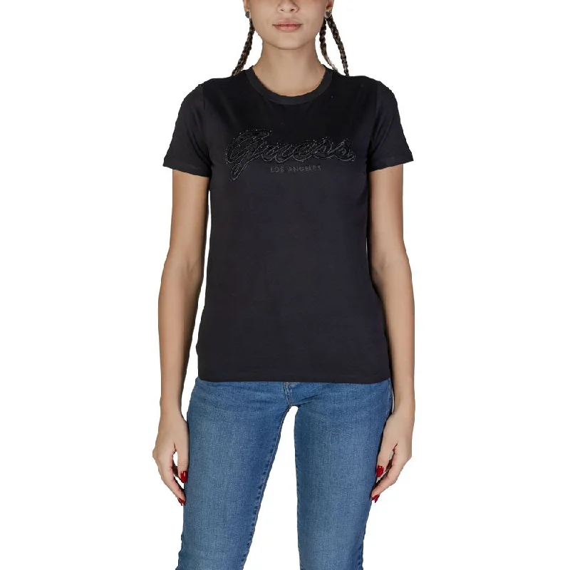 Women's Classic Outfit Guess  Cotton Tops & Women's T-Shirt