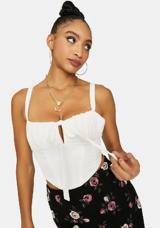 Trendy Women's Wear Cool Movie Magic Corset Crop Top