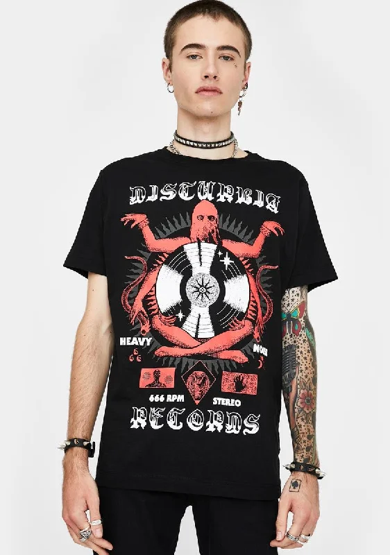 Minimalist Women's Fashion Clothing Heavy Noise Graphic Tee