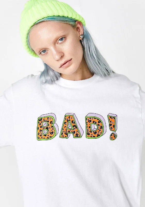 High-End Women's Apparel Bad Graphic Tee