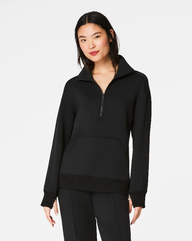 Winter Wardrobe Clearance SPANX® AirEssentials Luxe Half Zip Tunic