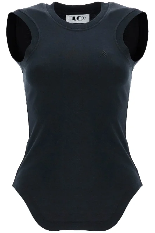 Women's Transitional Outfit The Attico Women's Reese Fitted Tank Top