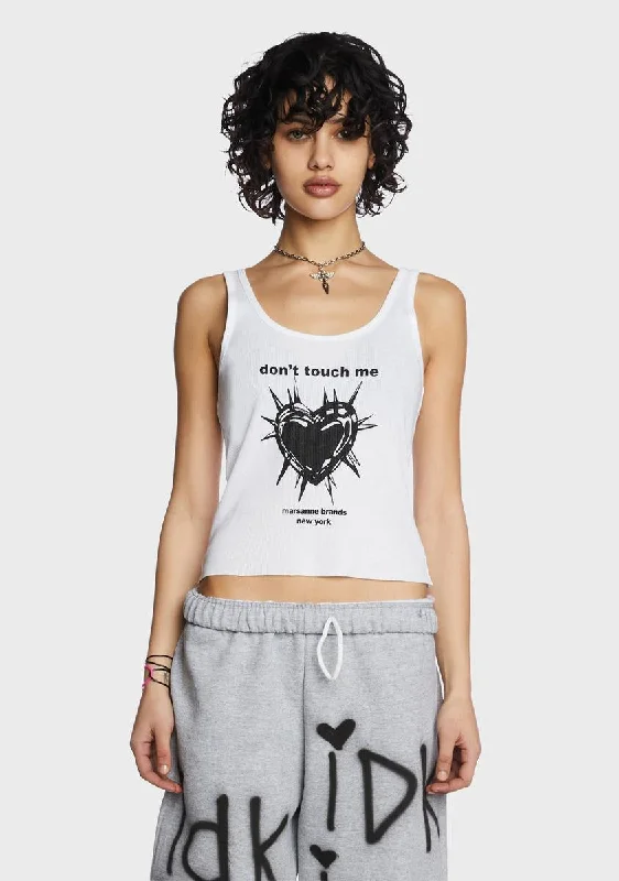 Colorful Clothing Urchin Heart Tank Top