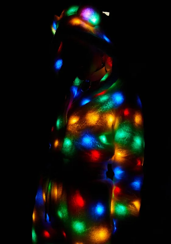 Sales Clothes Moon Bear Light Up Hoodie