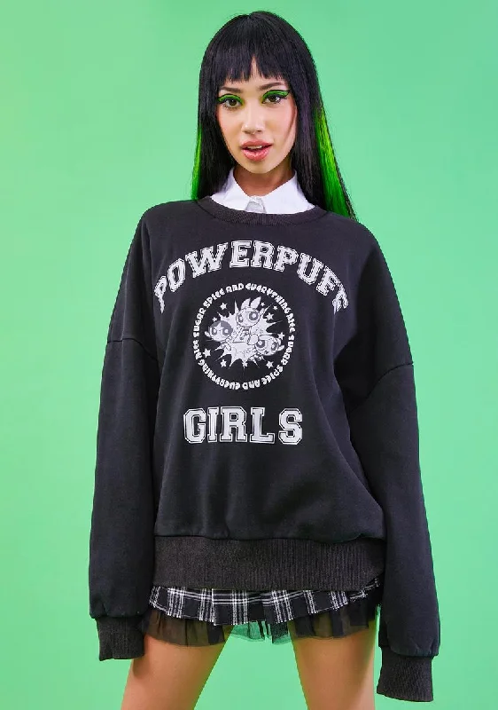 Women's Clothes Justice Calls Acid Washed Sweatshirt