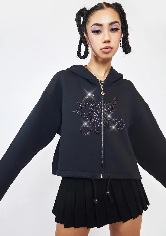 Women's Clothes And Apparel LH Nostalgic Rhinestones Sweatshirt