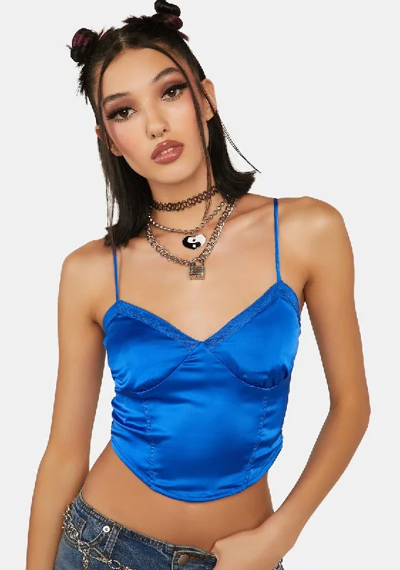 Fashion-forward Women's Clothing Out Here Crop Tank Top