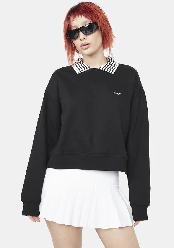 Elegant Clothing Woodberry Collared Sweatshirt