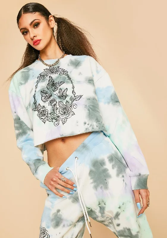 Women's Comfortable Apparel Lust For Wonder Tie Dye Sweatshirt