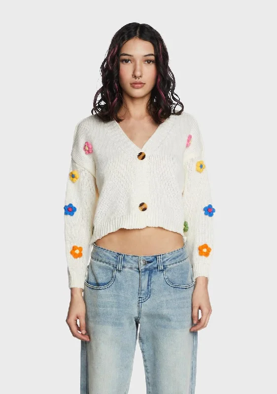 Trendy Online Boutiques Love In Bloom Floral Cardigan