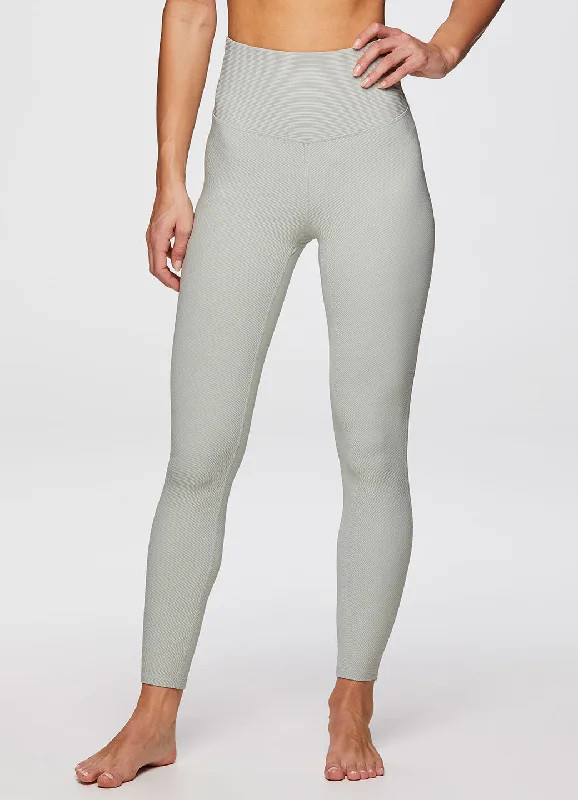 Earthy Tones Zen Flow With It Ribbed 7/8 Legging