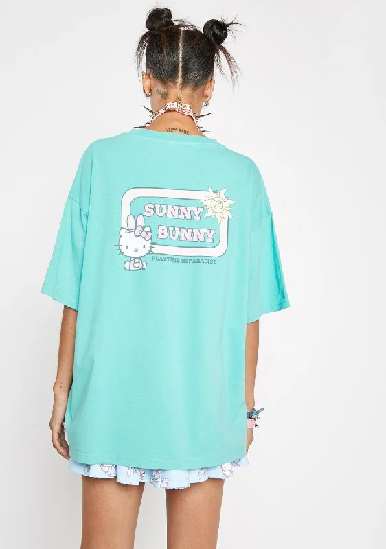 Chic Women's Clothing Hello Kitty Sunny Bunny Graphic Tee
