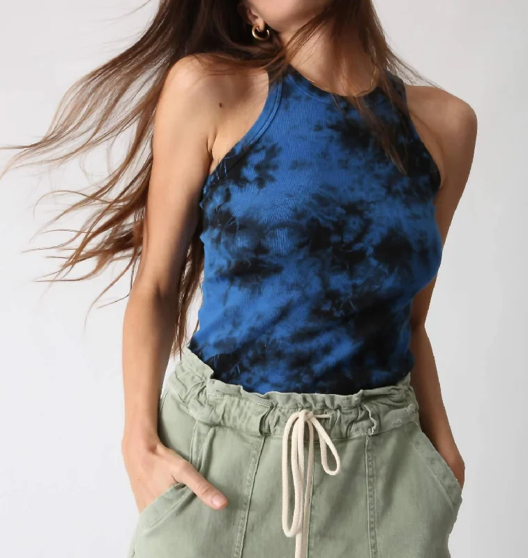 Fashion Women's Clothing Sinclair Tank Top In Sapphire Onyx