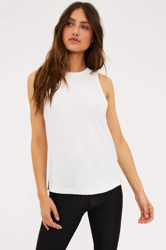 Luxury Fashion Luisa Tank White