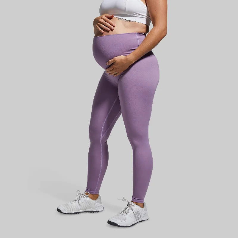 Casual Chic Maternity Legging (Wisteria)