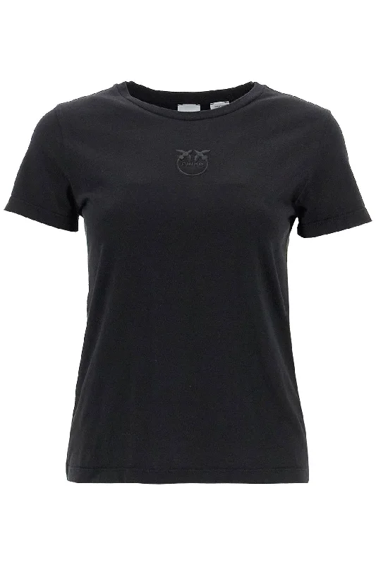 Versatile Outfits Pinko Women's Short-Sleeved T-Shirt With Embroidery