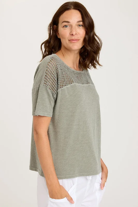 Women's Luxury Garments Minette Tee