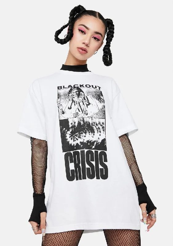 Flash Discount Crisis Graphic Tee