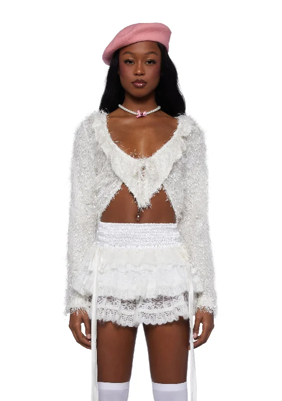 Affordable Online Boutique Never Too Much Cardigan- White