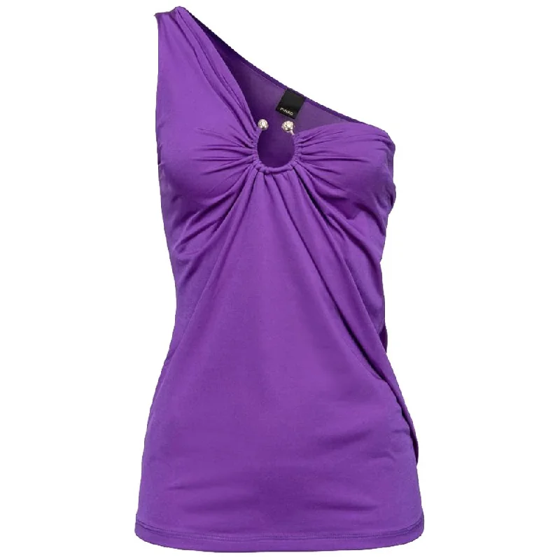Chic & Cozy Apparel PINKO  Nylon Tops & Women's T-Shirt