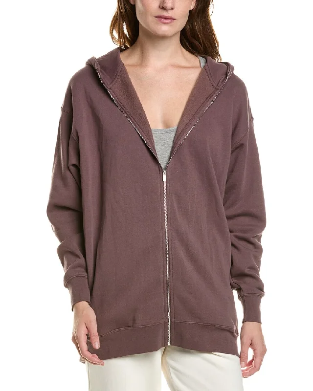 Glamorous Evening Wear IVL Collective Oversized Zip Hoodie