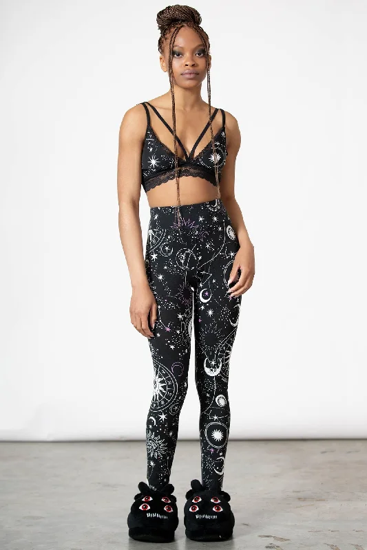 Women's Clothes And Apparel Sets Galaxy Lounge Leggings