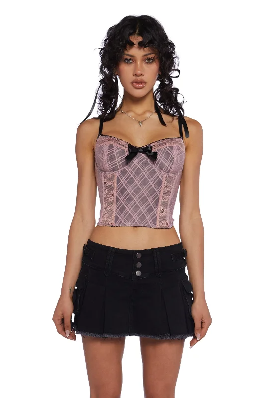 Festival Fashion Handwritten Notes Crop Top