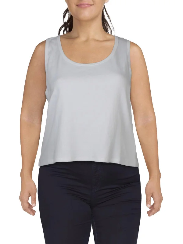 Women Clothing Plus Womens Ribbed Racerback Tank Top