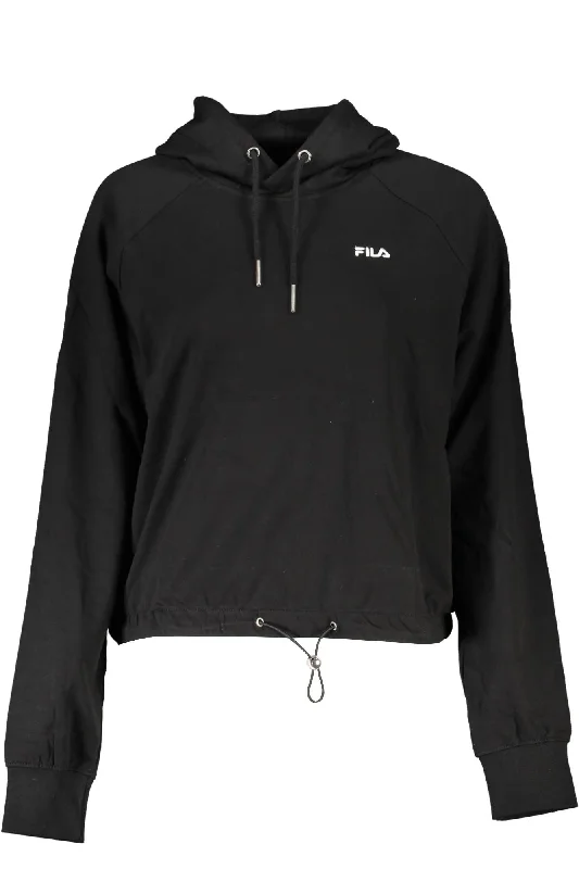 Women's Evening Attire Fila Chic Long-Sleeved Hoodie with Embroide Women's Logo