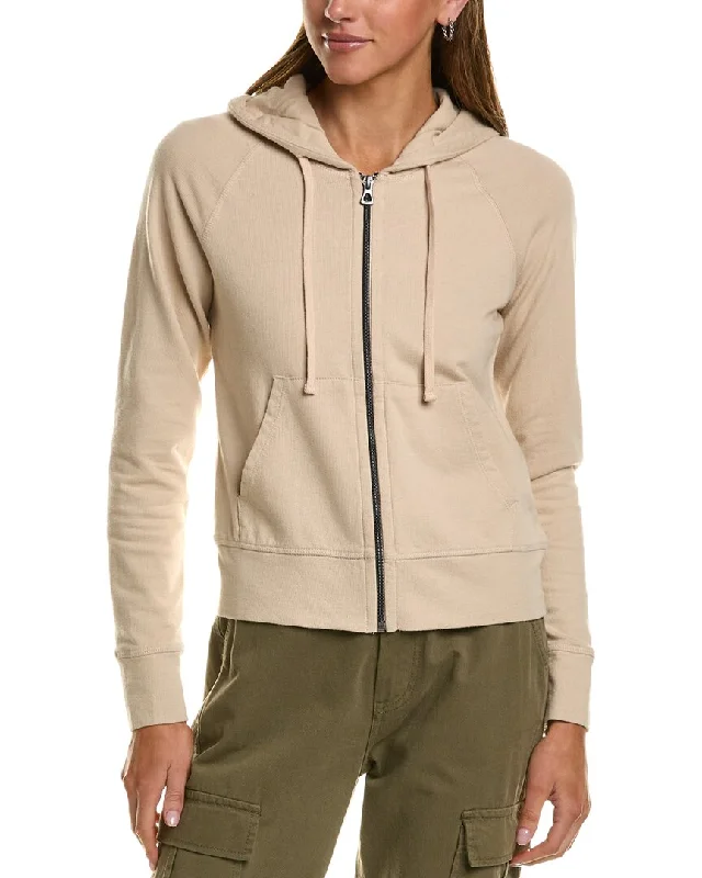 Elegant Fashion James Perse French Terry Zip Hoodie