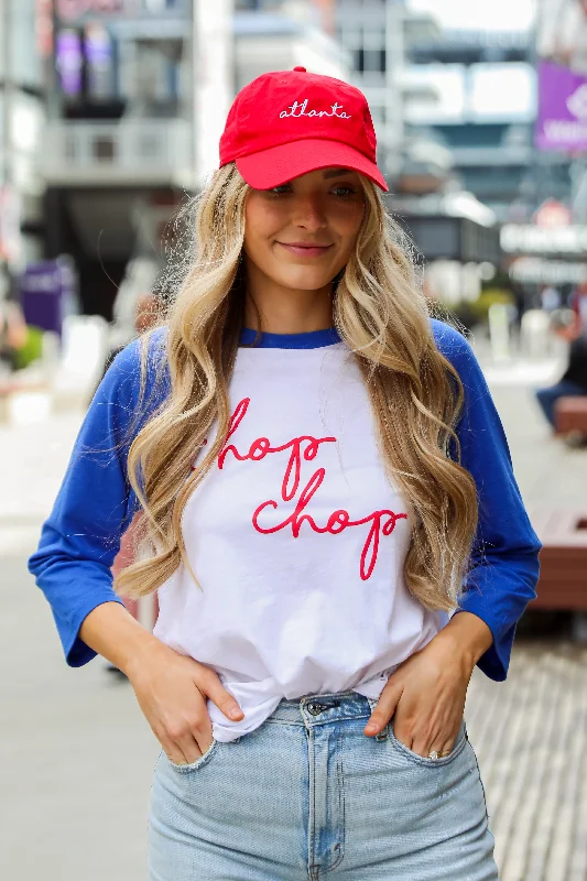 Women's Everyday Apparel Chop Chop Raglan Tee
