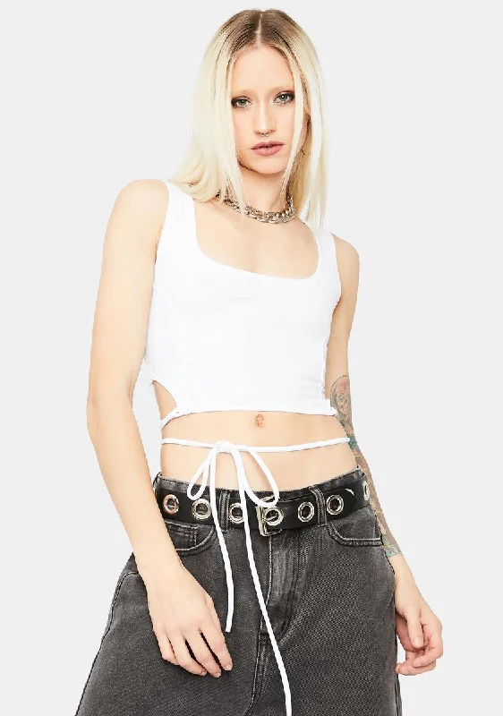 Clothing For Women Angel Always Right Crop Tank Top