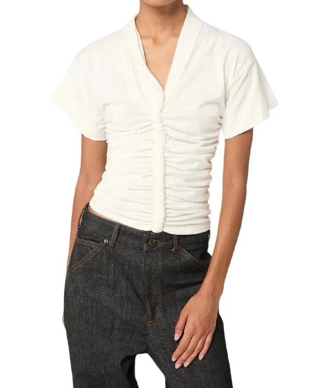 Elegant Clothing Penelope T-Shirt In White