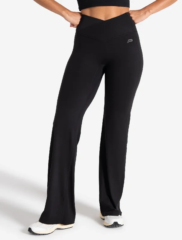 Boutique Styles Sculpt Flared Leggings - Black