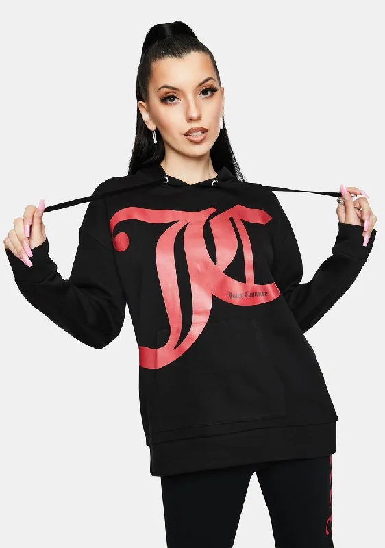 Trendy Women's Wear Pink Juicy Logo Sweatshirt