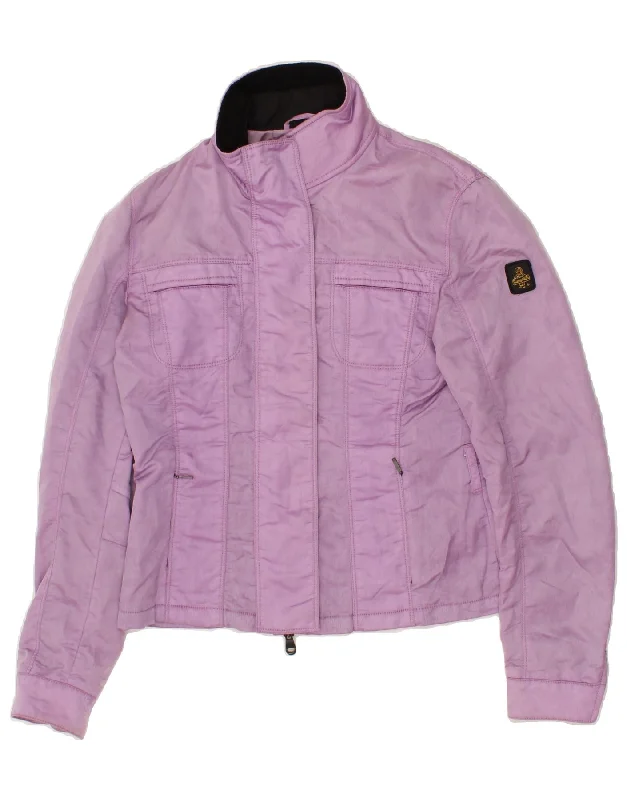 Designer Women's Fashion Online REFRIGIWEAR Womens Rain Jacket UK 10 Small Purple