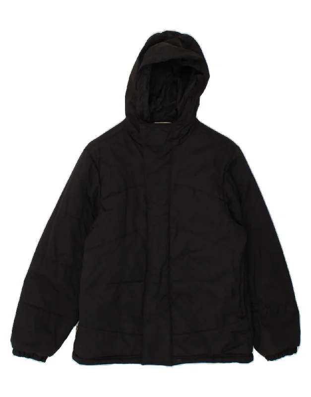 Women's Evening Outfit REEBOK Womens Hooded Padded Jacket UK 10 Small Black Polyester Women's Evening Outfit REEBOK Womens Hooded Padded Jacket UK 10 Small Black Polyester