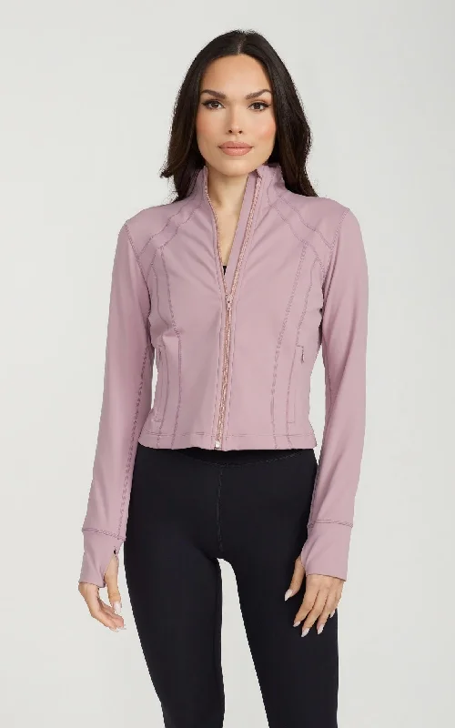Fashion Sale SA Cropped Contour Jacket in Elderberry