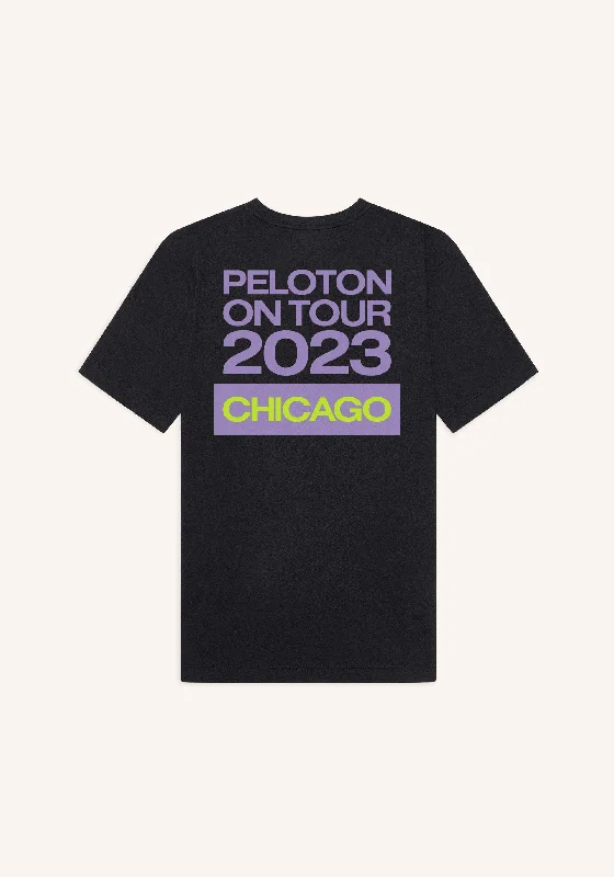 Trendy Looks On Sale Peloton On Tour 2023 Chicago Short Sleeve Tee
