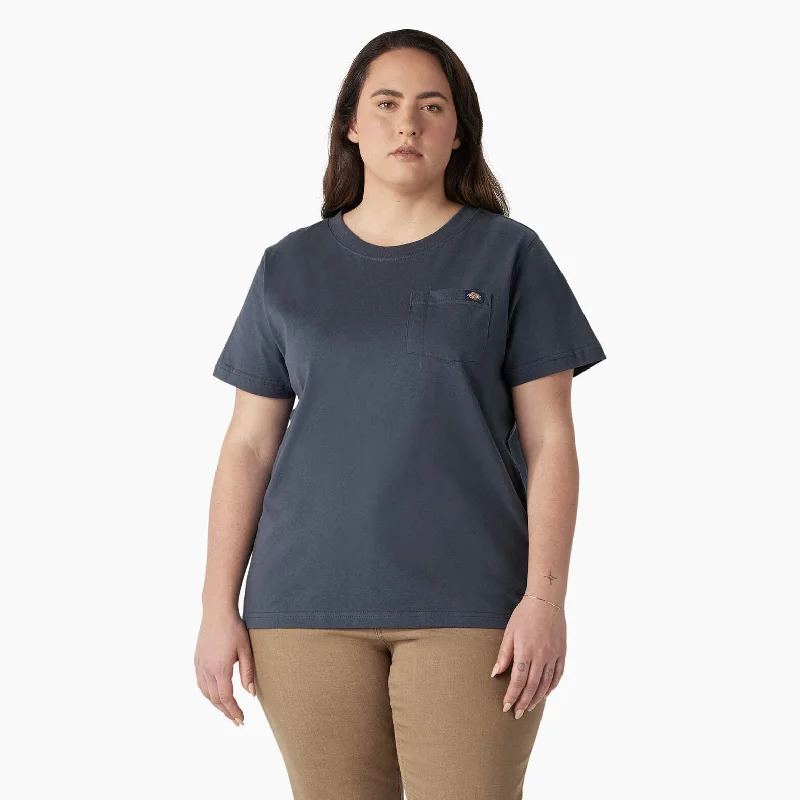 Sporty Fashion Offers Dickies Women's Plus Heavyweight Short Sleeve T-Shirt