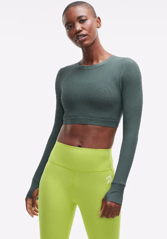 Elegant Style Performance Rib Long Sleeve
