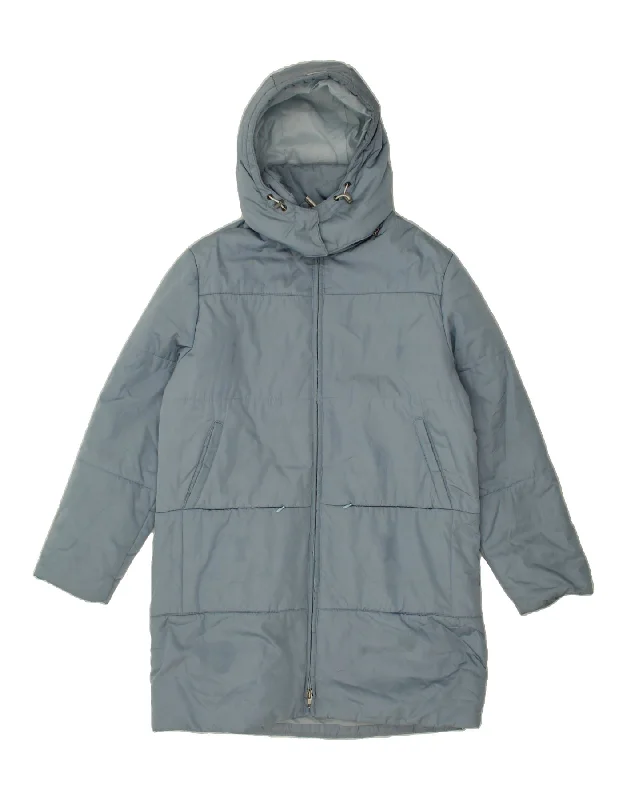 Elegant Women's Clothing Online TRUSSARDI JEANS Womens Hooded Padded Coat IT 44 Medium Blue Elegant Women's Clothing Online TRUSSARDI JEANS Womens Hooded Padded Coat IT 44 Medium Blue
