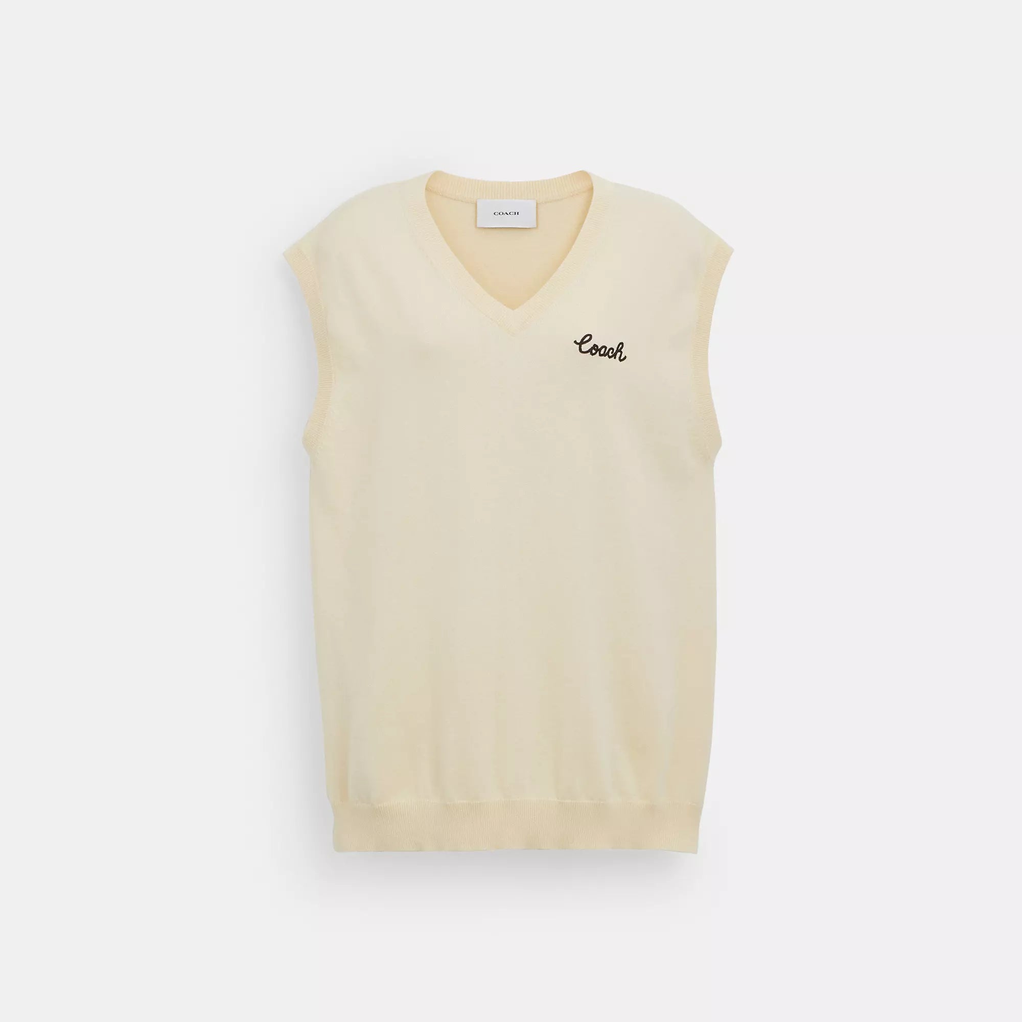 High-End Style Discounts Coach Outlet Sweater Vest