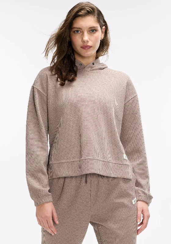 Avant-Garde Style Promotions Waffle Snap Pull Over Hoodie