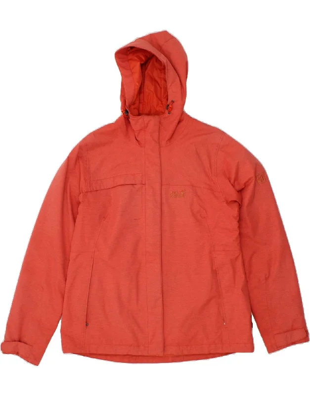 Best Boutiques Online JACK WOLFSKIN Womens Hooded Windbreaker Jacket UK 18/20 XL Orange Best Boutiques Online JACK WOLFSKIN Womens Hooded Windbreaker Jacket UK 18/20 XL Orange