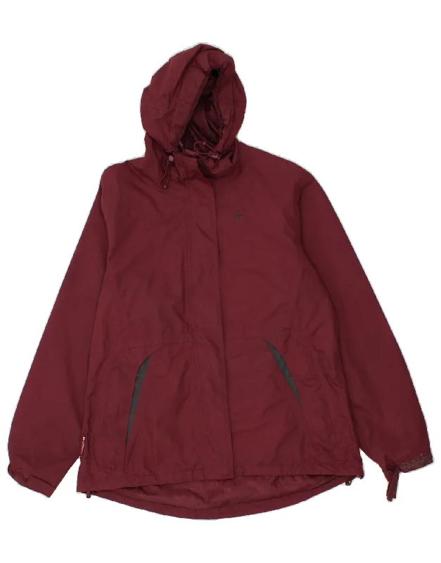 Comfortable Loungewear for Women MOUNTAIN WAREHOUSE Womens Hooded Rain Jacket UK 16 Large Burgundy Nylon Comfortable Loungewear for Women MOUNTAIN WAREHOUSE Womens Hooded Rain Jacket UK 16 Large Burgundy Nylon