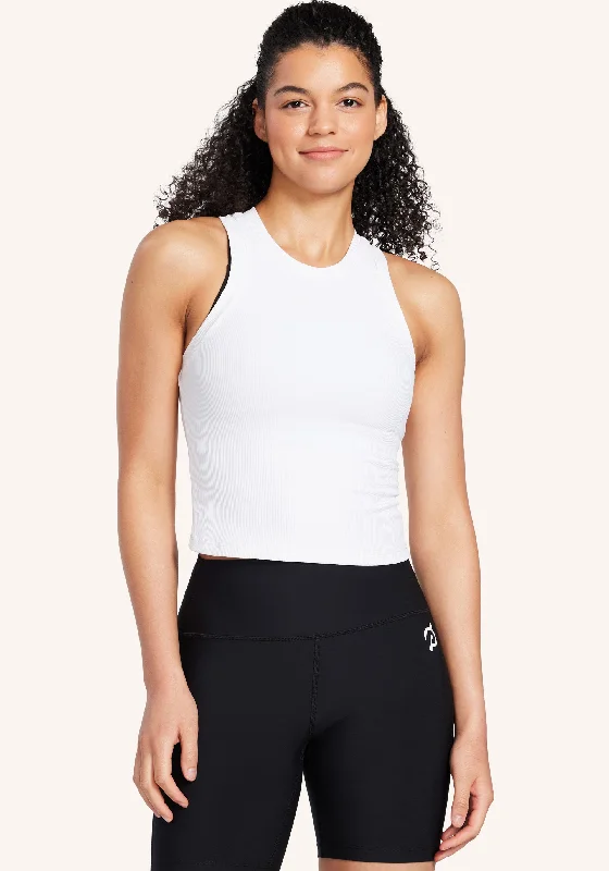 Limited Stock, Unlimited Style Performance Rib Racerback Tank